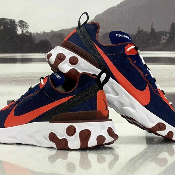 Men’s Nike REACT ELEMENT 55 Running Shoes - Picture 6 of 8